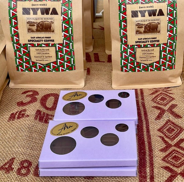 Chocolat Noir (65%) aux Éclats de Café NYWA